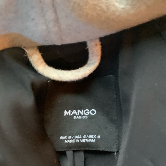 MANGO Basics Beige Belted Coat - Picture 2 of 2